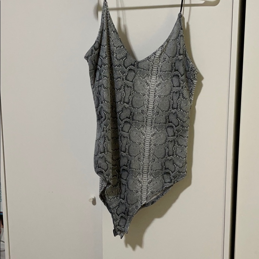 Snakeprint Body Suit